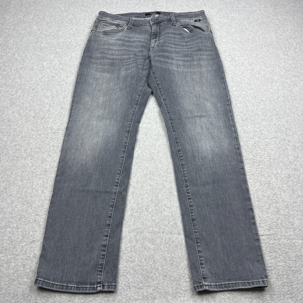 Mavi Jeans Men's 36x32 Gray Marcus Slim Fit Straight Leg Denim Stretch Pants